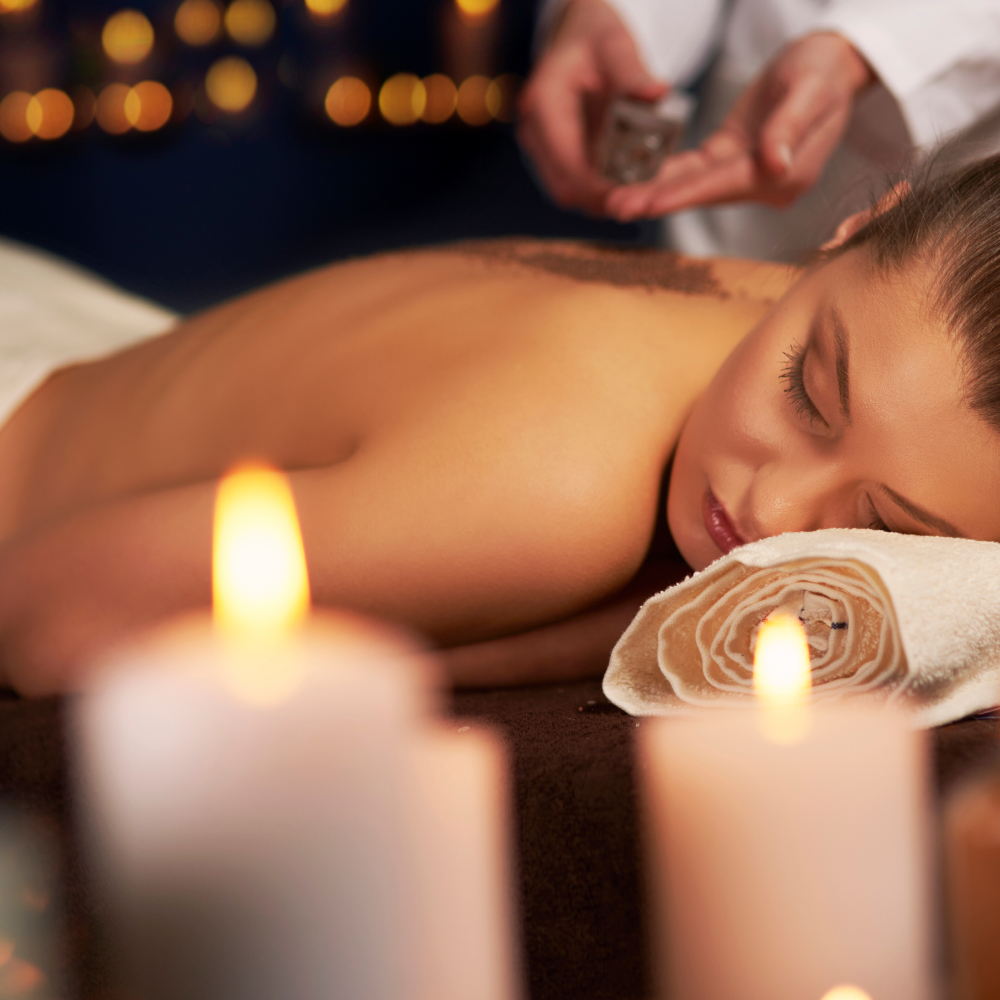 Классический массаж задней поверхности тела